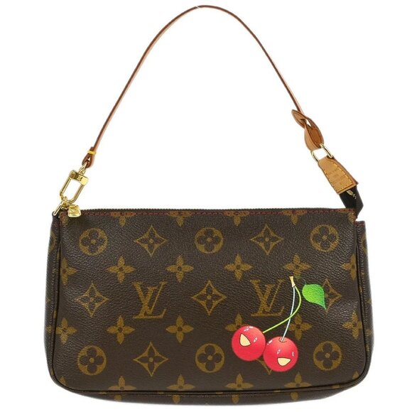 Louis Vuitton Monogram Cherry Pochette Accessoires Handbag - Picture 1 of 7
